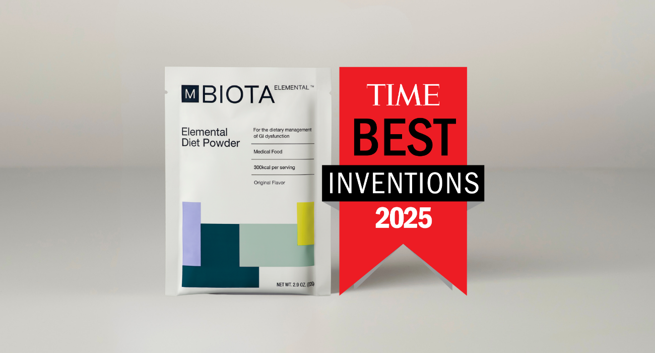 mBIOTA Elemental Diet Named to TIME 2025 Best Inventions List